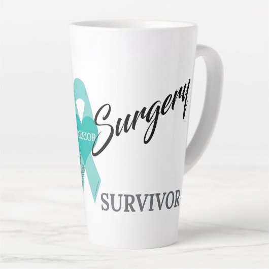 Operation Survivor - Trigeminal Neuralgie Herz Milchtasse (Rechte Ecke)