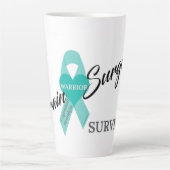 Operation Survivor - Trigeminal Neuralgie Herz Milchtasse (Vorderseite)