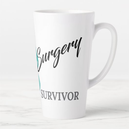 Operation Survivor - Trigeminal Neuralgie Herz Milchtasse (Rechts)
