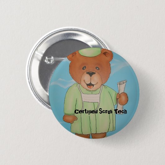 Operation Techgeschenke Button (Vorne & Hinten)