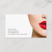 Operation- und Verjüngungszentrum aus Kunststoff Visitenkarte (Rückseite)