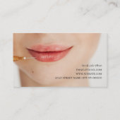 Operation- und Verjüngungszentrum aus Kunststoff Visitenkarte (Rückseite)