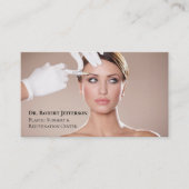 Operation- und Verjüngungszentrum aus Kunststoff Visitenkarte (Vorderseite)