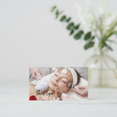 Operation- und Verjüngungszentrum aus Kunststoff Visitenkarte (Stehend Vorderseite)