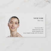 Operation- und Verjüngungszentrum aus Kunststoff Visitenkarte (Rückseite)