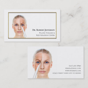 Operation- und Verjüngungszentrum aus Kunststoff Visitenkarte