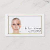 Operation- und Verjüngungszentrum aus Kunststoff Visitenkarte (Vorderseite)