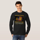 Operation Urgent Fury Combat Veteran Grenada T-Shirt (Vorne ganz)