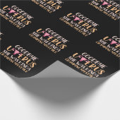 Operation Uterus Entfernung Hysterektomie Erholung Geschenkpapier (Ecke)