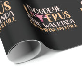 Operation Uterus Entfernung Hysterektomie Erholung Geschenkpapier (Rolleneckpunkt)