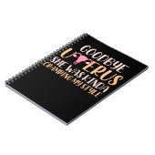 Operation Uterus Entfernung Hysterektomie Erholung Notizblock (Linke Seite)