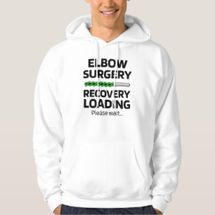 Operation von Ellbogen Erholung  Ellbogen Arthrosc Hoodie