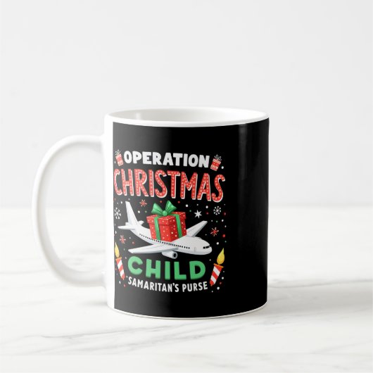 Operation Weihnachtskind Funny Family Matching Xm Kaffeetasse (Links)