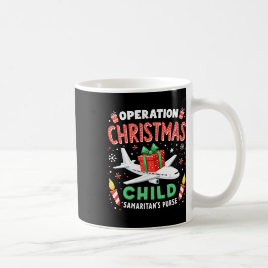 Operation Weihnachtskind Funny Family Matching Xm Kaffeetasse (Rechts)