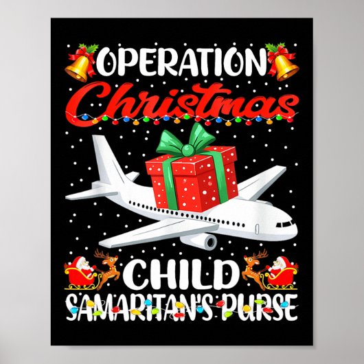 Operation Weihnachtskind Funny Family Matching Xm Poster (Vorne)