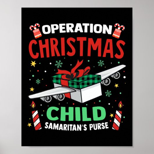 Operation Weihnachtskind Funny Family Matching Xm Poster (Vorne)