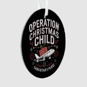 Operation Weihnachtskindersonnenfamilie Matching Ornament (Vorderseite)