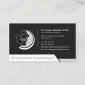 Operation zum Einnehmen, Implantationszentrum, Max Visitenkarte (Rückseite)