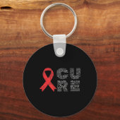 Operation zur Sensibilisierung für Gehirnaneurysma Schlüsselanhänger (Vorderseite)