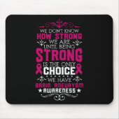 Operation zur Sensibilisierung für starke Hirnaneu Mousepad (Vorne)