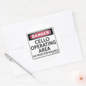 Operationeller Bereich Runder Aufkleber (Umschlag)