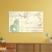 Operationen der Potomac-Armee Leinwanddruck (Insitu (Wohnzimmer))