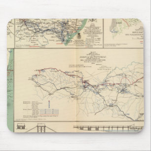 Operationen der Potomac-Armee Mousepad