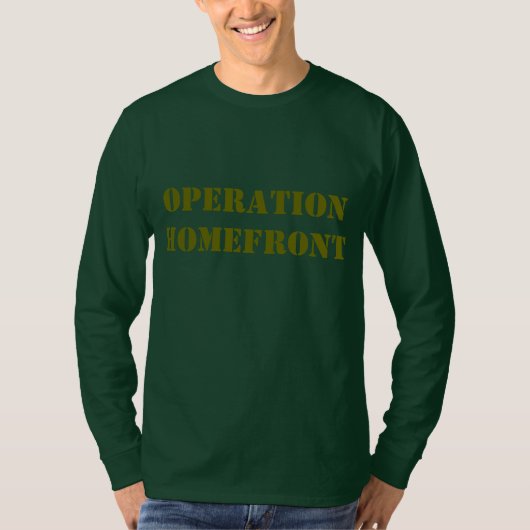 "OperationHomefront" T - Shirt (Vorderseite)