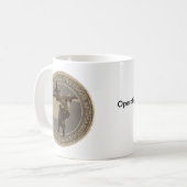 Operations-aushaltene Freiheits-Tasse Kaffeetasse (Vorderseite Links)