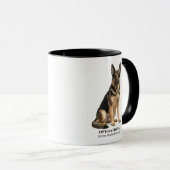 Operations German Shepherd Tasse (VorderseiteRechts)