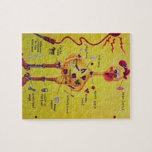 Operations-Gummi-Huhn Puzzle (Horizontal)