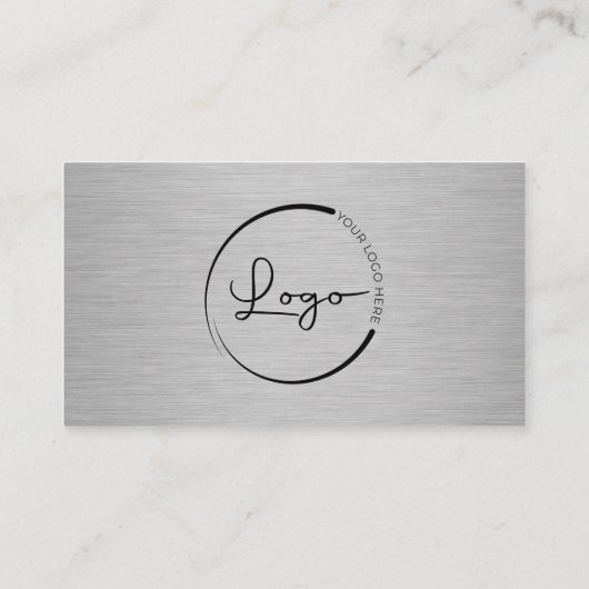 Operations Manager Metal QR Code Visitenkarte (Rückseite)