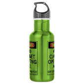 Operationsfläche Alto Klarinette Edelstahlflasche (Rückseite)