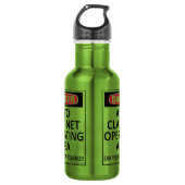 Operationsfläche Alto Klarinette Edelstahlflasche (Vorderseite)