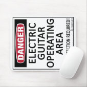 Operationsfläche Elektrische Gitarre Mousepad (Mit Mouse)