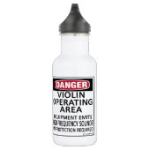 Operationsfläche für Violine Edelstahlflasche (Rechts)