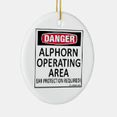 Operationsgebiet Alphorn Keramikornament (Rechts)