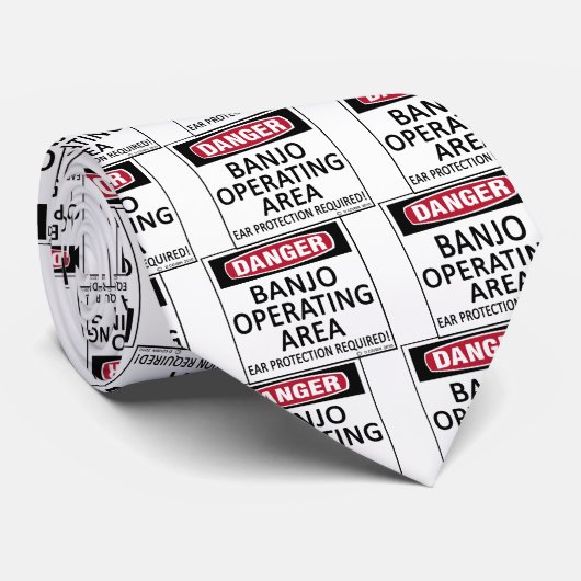 Operationsgebiet Banjo Krawatte (Gerollt)