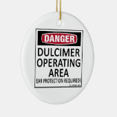 Operationsgebiet Dulcimer Keramik Ornament (Rechts)