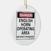 Operationsgebiet für Englisch Horn Keramikornament (Rechts)