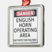 Operationsgebiet für Englisch Horn Ornament Aus Metall (Links)