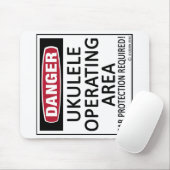 Operationsgebiet Ukulele Mousepad (Mit Mouse)