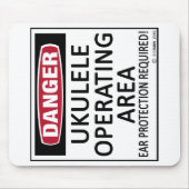 Operationsgebiet Ukulele Mousepad (Vorne)