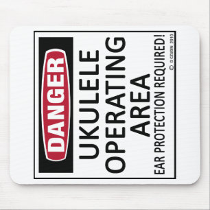 Operationsgebiet Ukulele Mousepad