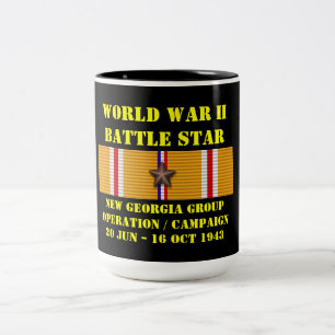 Operationskampagne für die neue georgische Gruppe Zweifarbige Tasse