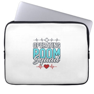 Operationssaal-Team Chirurgieteam-Shirt-Design_1 Laptopschutzhülle