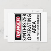 Operationssynthesizer Postkarte (Vorne/Hinten)