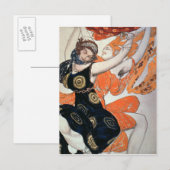 Operative Kostümdesigns, 1911 Postkarte (Vorne/Hinten)