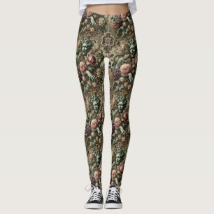 Operative Opulenz - gotisch Viktorianisch Leggings