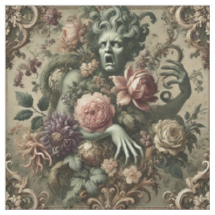 Operative Opulenz - gotische Statement-Tile Stoff